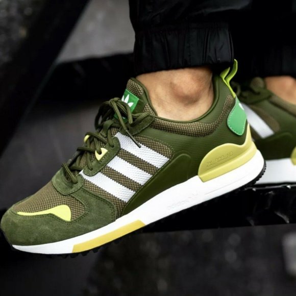 Sneakers Adidas Adidas Zx 700 Olive Green Adidas ZX 700 Neon Green